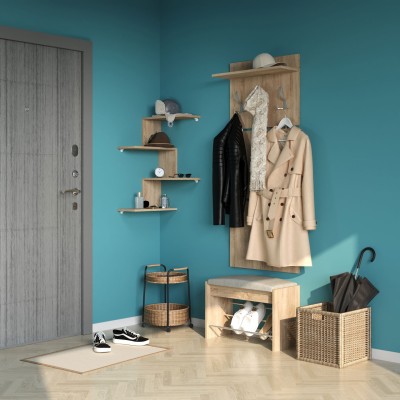 Настенная полка ПК-7 Дуб сонома