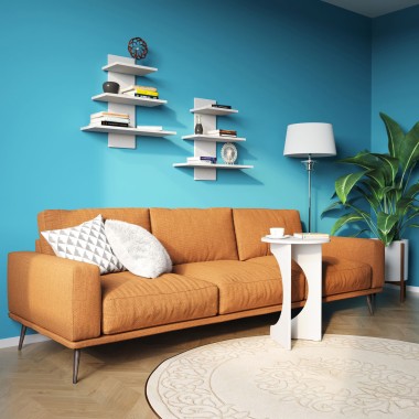 Настенная полка ПК-8 Белый