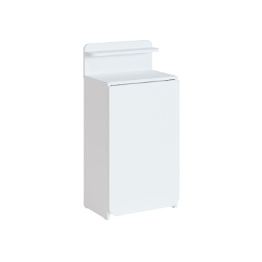 Компьютерный стол-тумба СП-19, ЛДСП Белый