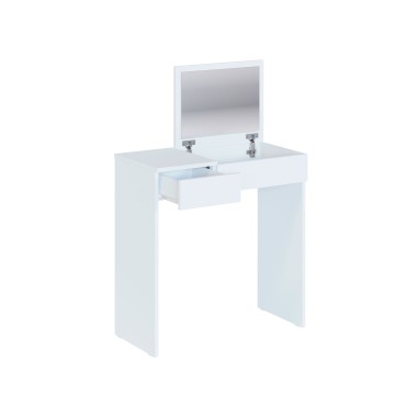 Туалетный столик СП-22, откидная крышка, ЛДСП Белый