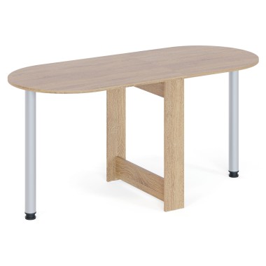 Кухонный стол СП-17, раскладной, металл/ЛДСП Дуб Сонома