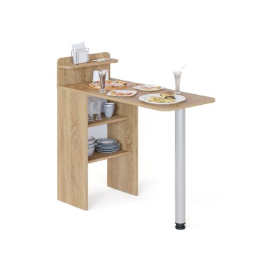 Компьютерный стол-тумба СП-19, ЛДСП Дуб Сонома