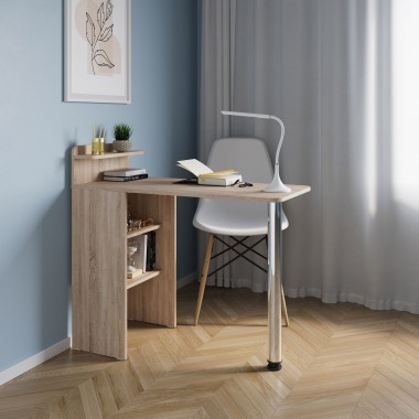 Компьютерный стол-тумба СП-19, ЛДСП Дуб Сонома