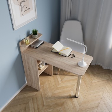 Компьютерный стол-тумба СП-19, ЛДСП Дуб Сонома