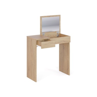 Туалетный столик СП-22, откидная крышка, ЛДСП Дуб Сонома