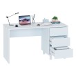 Письменный стол СПм-210, ЛДСП Белый