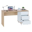 Письменный стол СПм-210, ЛДСП Дуб Сонома/Белый