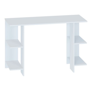 Письменный стол с полками СПМ-28, ЛДСП Белый