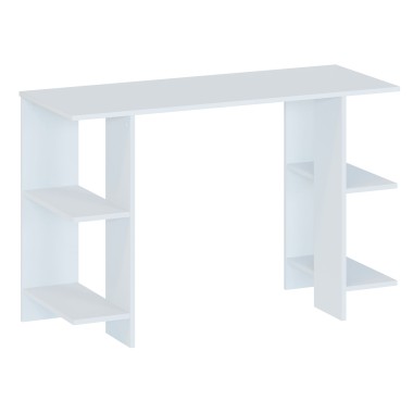 Письменный стол с полками СПМ-28, ЛДСП Белый