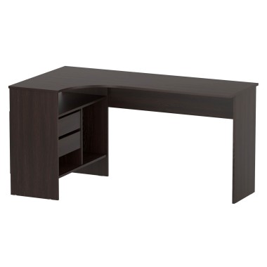 Письменный стол СПм-25 Левый, ЛДСП Венге