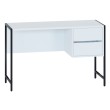 Письменный стол СПМ-404, металл/ЛДСП Белый
