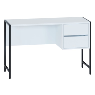 Письменный стол СПМ-404, металл/ЛДСП Белый