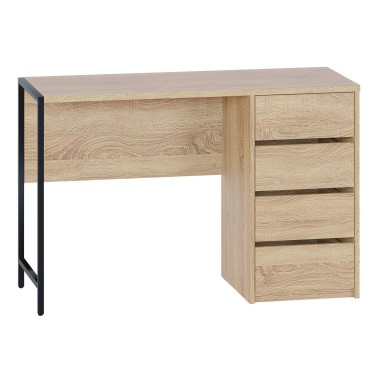 Письменный стол СПМ-405, металл/ЛДСП Дуб Сонома