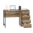 Письменный стол СПМ-405, металл/ЛДСП Дуб Делано