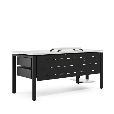 Стол офисный Kobor P-160/60 black/premium                                                    