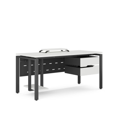 Стол офисный Kobor P-160/60 black/premium                                                    