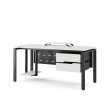 Стол офисный Kobor P-160/60 black/premium