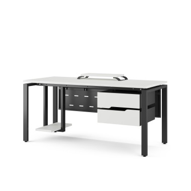 Стол офисный Kobor P-160/60 black/premium                                                    
