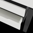 Стол офисный Kobor P-160/60 black/premium